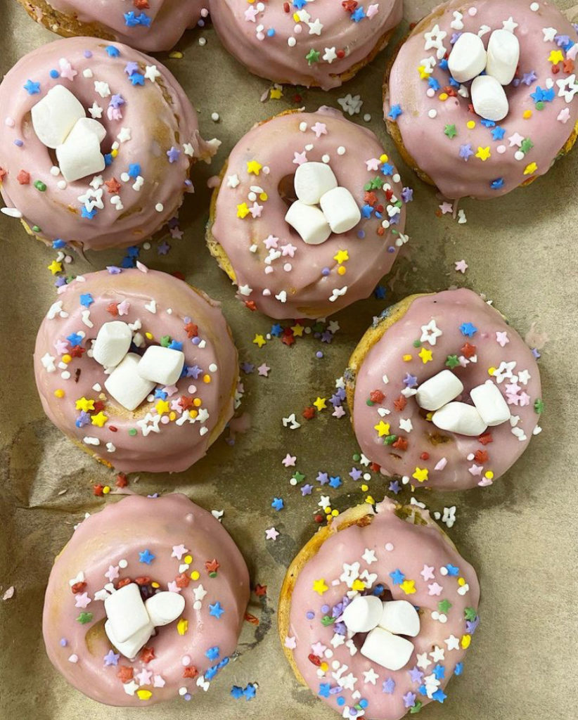 Move That Dough Baking Co Marshmallow Sprinkled Donuts