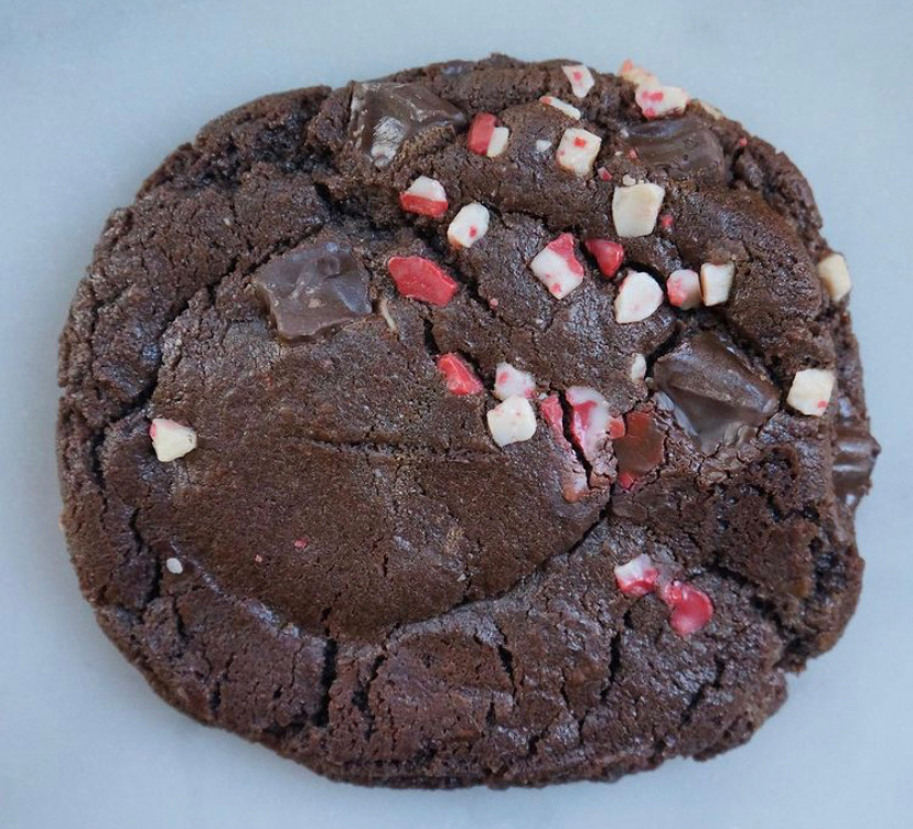 The Batchmaker Candy Cane cookie